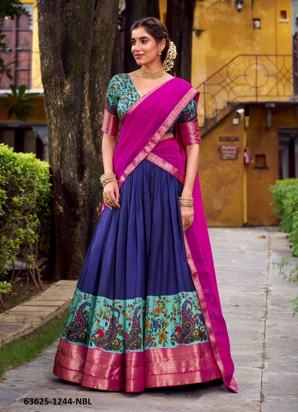 KRISHIKA - Catalog # 63625 (Set of 4 Readymade Lehengas) by Raw Lemon KRISHIKA - Catalog # 63625 (Set of 4 Readymade Lehengas) by Raw Lemon