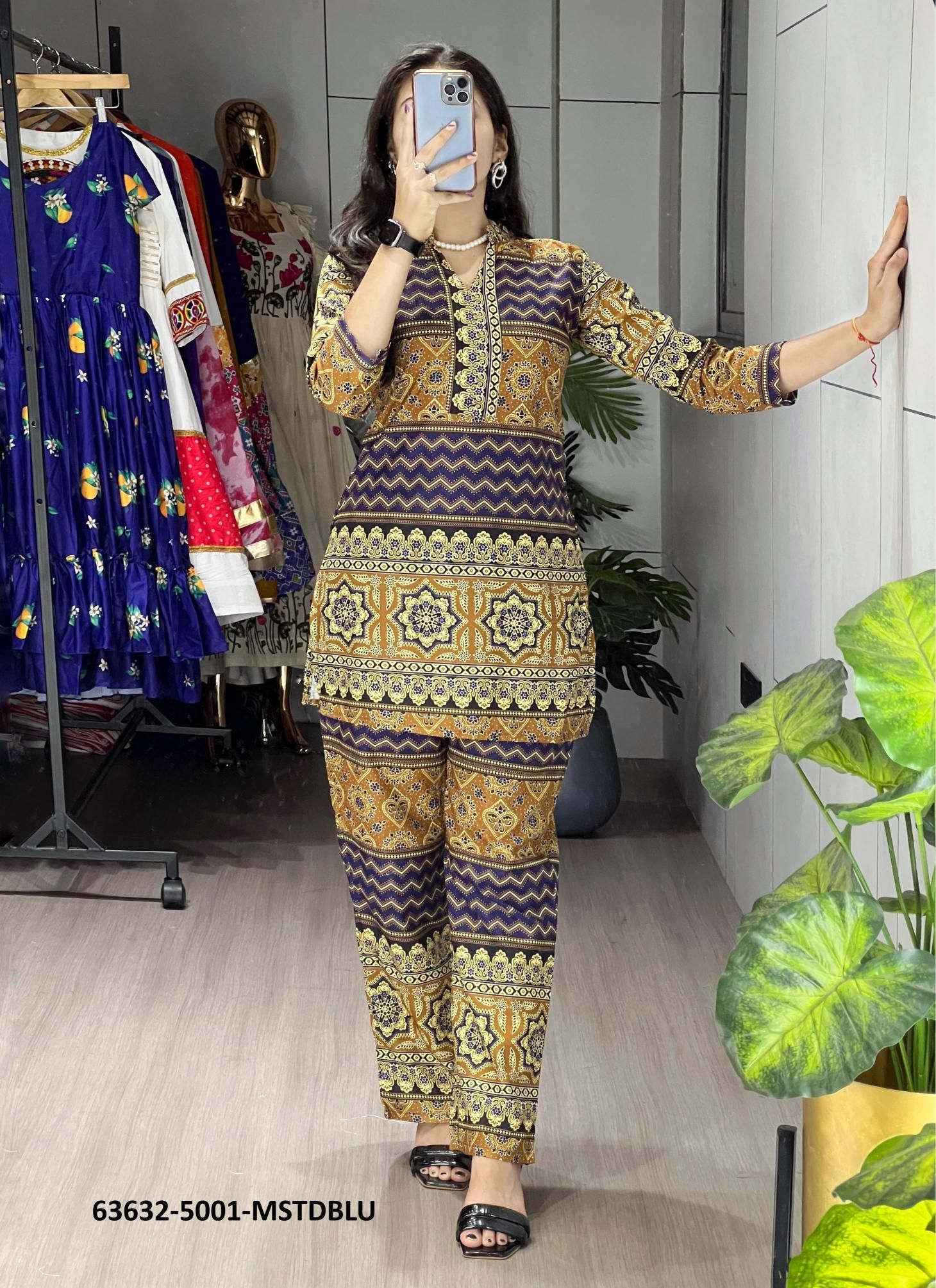 SERIES 5001 - Catalog # 63632 (Set of 6 Tops With Bottoms) by Amdavadi Fashion SERIES 5001 - Catalog # 63632 (Set of 6 Tops With Bottoms) by Amdavadi Fashion