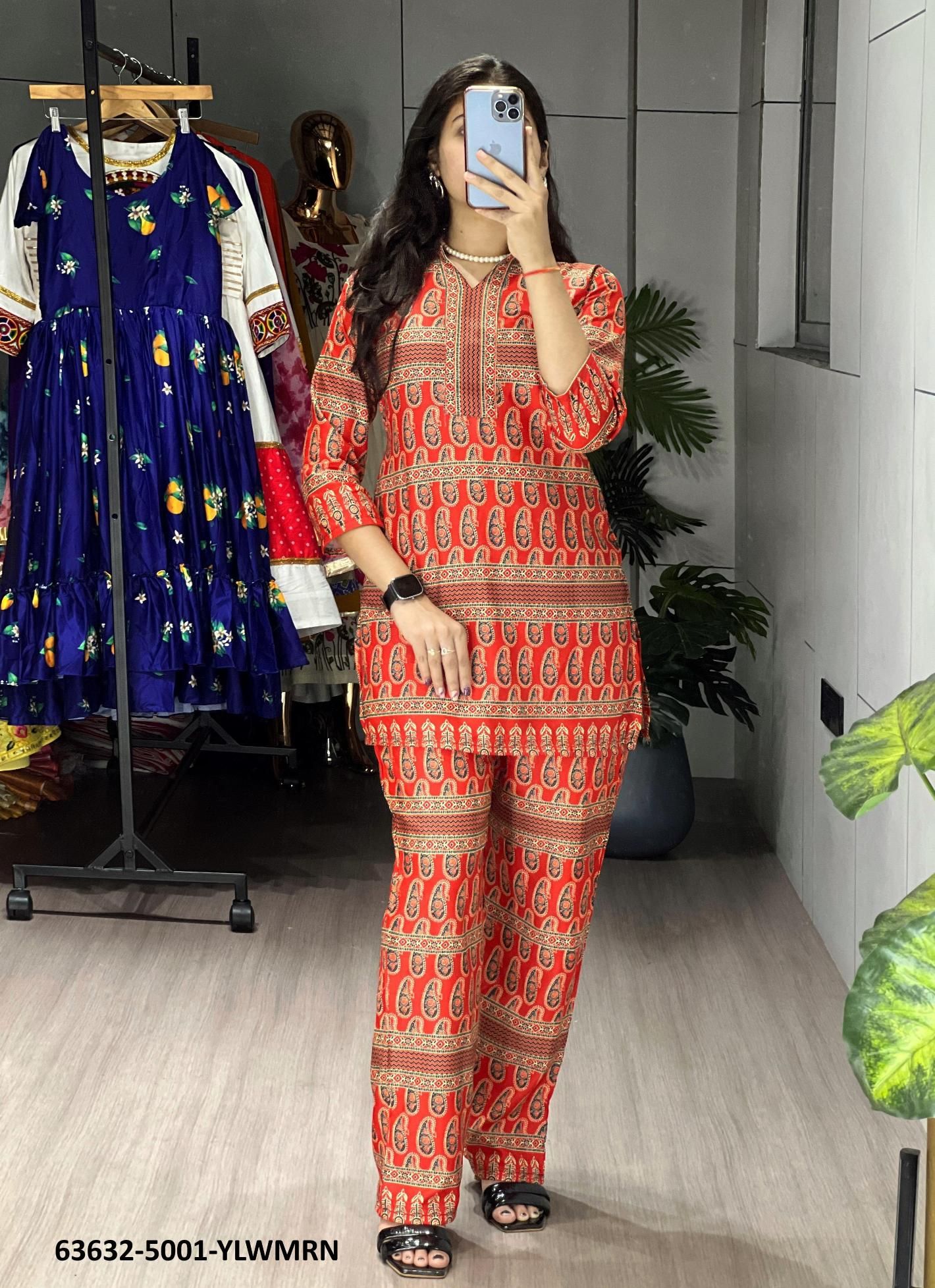 SERIES 5001 - Catalog # 63632 (Set of 6 Tops With Bottoms) by Amdavadi Fashion SERIES 5001 - Catalog # 63632 (Set of 6 Tops With Bottoms) by Amdavadi Fashion