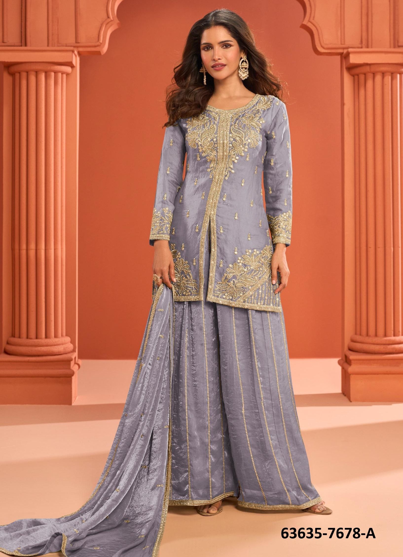 ISHANI - Catalog # 63635 (Set of 4 Readymade Salwar Suits) by Gulkayra Designer ISHANI - Catalog # 63635 (Set of 4 Readymade Salwar Suits) by Gulkayra Designer