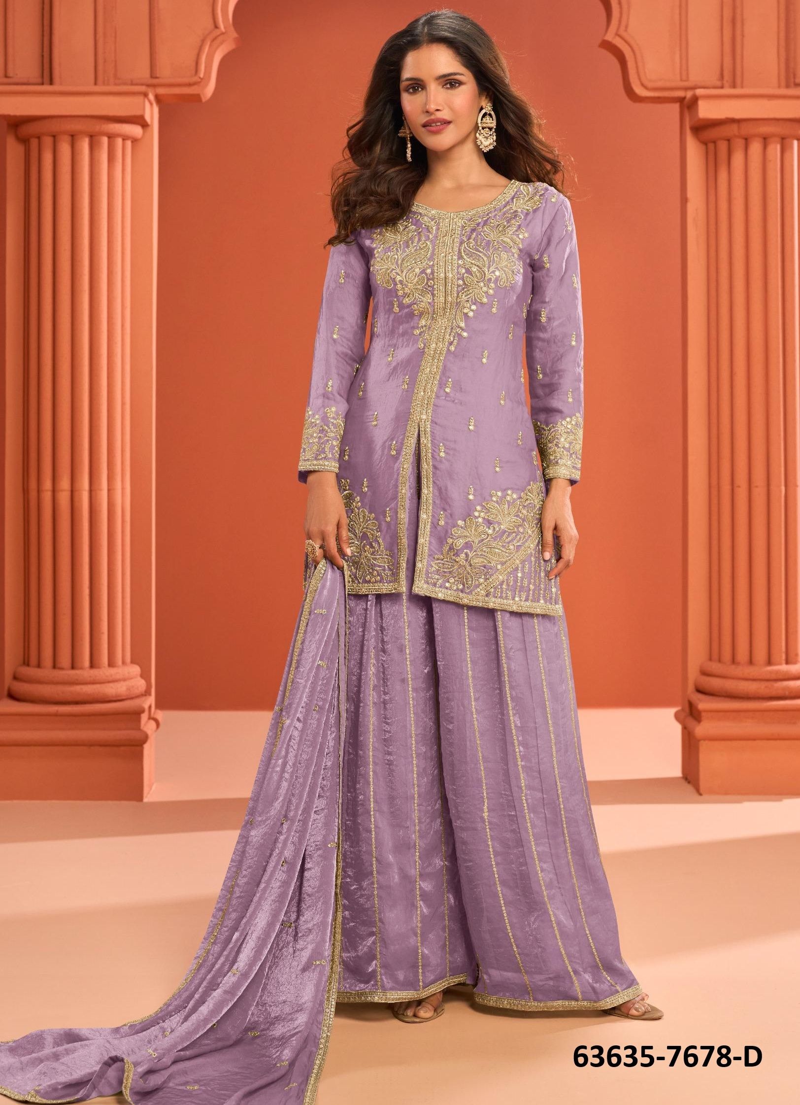 ISHANI - Catalog # 63635 (Set of 4 Readymade Salwar Suits) by Gulkayra Designer ISHANI - Catalog # 63635 (Set of 4 Readymade Salwar Suits) by Gulkayra Designer