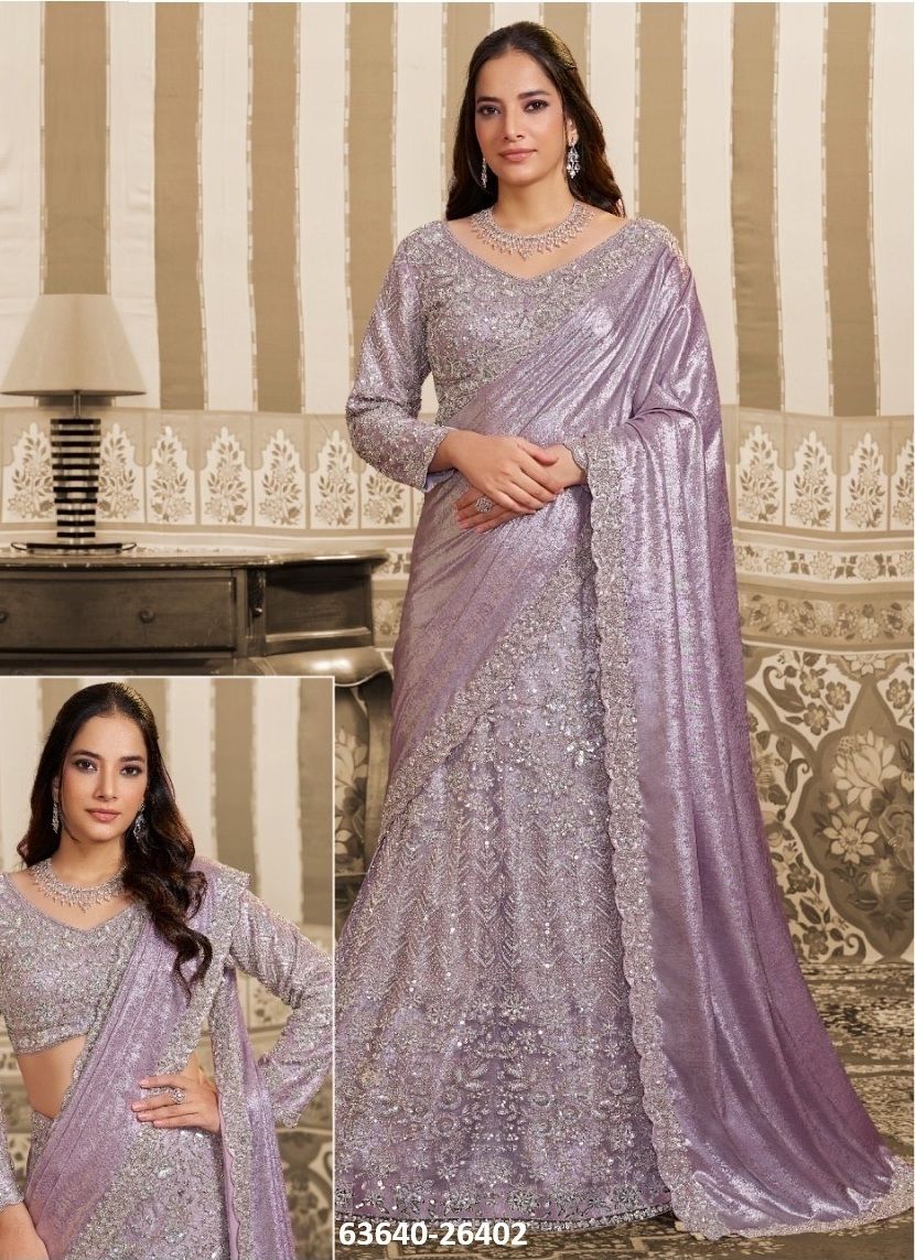 STELLA - Catalog # 63640 (Set of 6 Readymade Lehengas) by Mahotsav STELLA - Catalog # 63640 (Set of 6 Readymade Lehengas) by Mahotsav