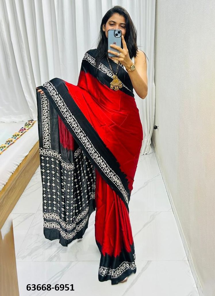 SERIES 6950 - Catalog # 63668 (Set of 7 Sarees) by Semad Styles