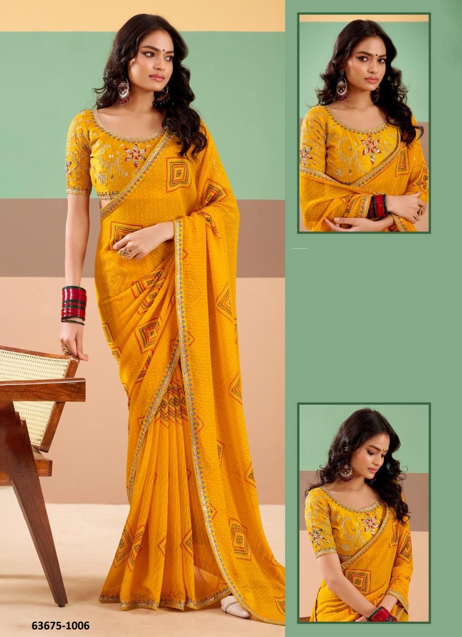 DEVI - Catalog # 63675 (Set of 10 Sarees) by Stavan