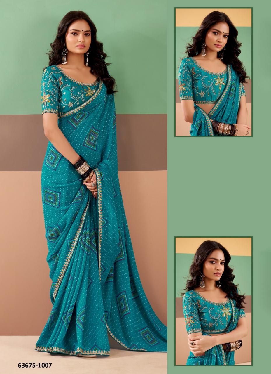 DEVI - Catalog # 63675 (Set of 10 Sarees) by Stavan