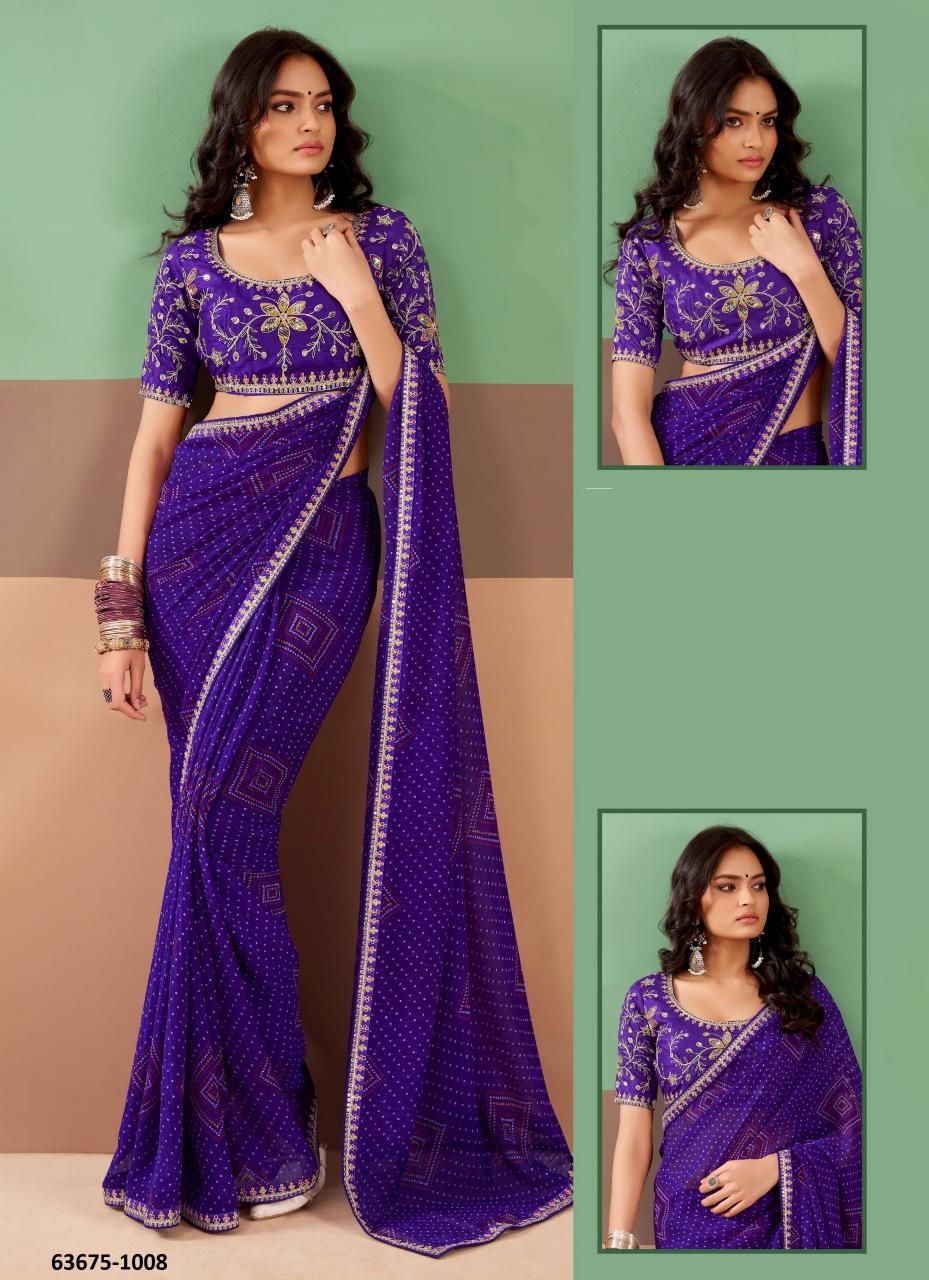 DEVI - Catalog # 63675 (Set of 10 Sarees) by Stavan