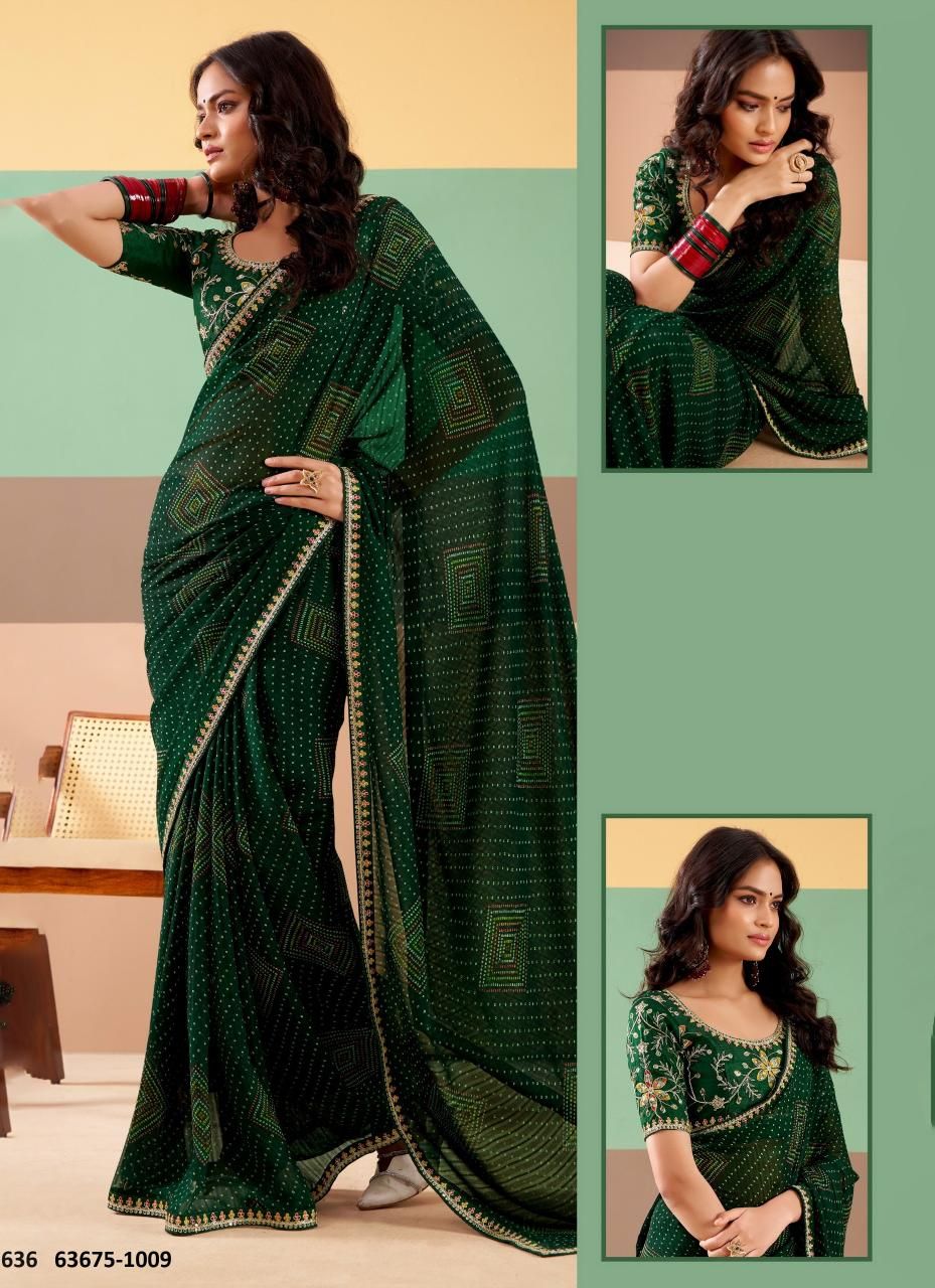DEVI - Catalog # 63675 (Set of 10 Sarees) by Stavan