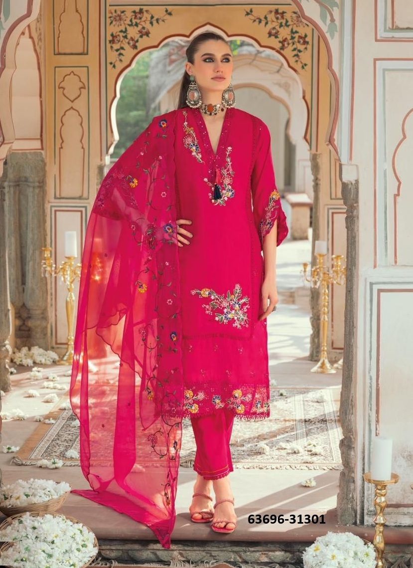 LEYLA - Catalog # 63696 (Set of 4 Readymade Salwar Suits) by Lady Leela LEYLA - Catalog # 63696 (Set of 4 Readymade Salwar Suits) by Lady Leela