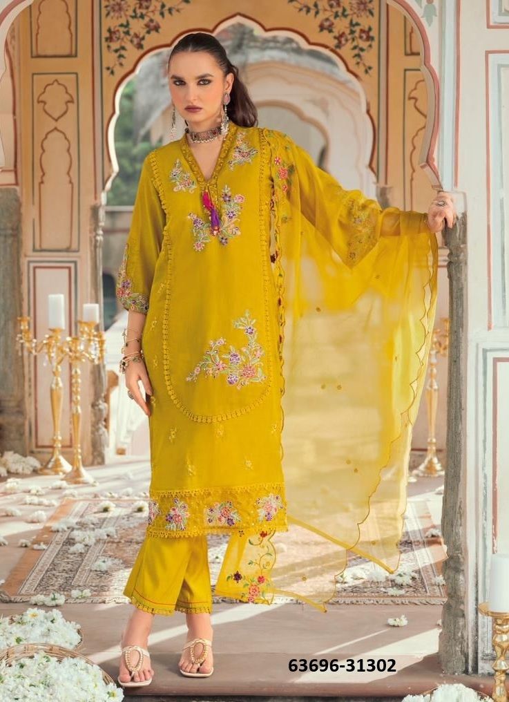 LEYLA - Catalog # 63696 (Set of 4 Readymade Salwar Suits) by Lady Leela LEYLA - Catalog # 63696 (Set of 4 Readymade Salwar Suits) by Lady Leela