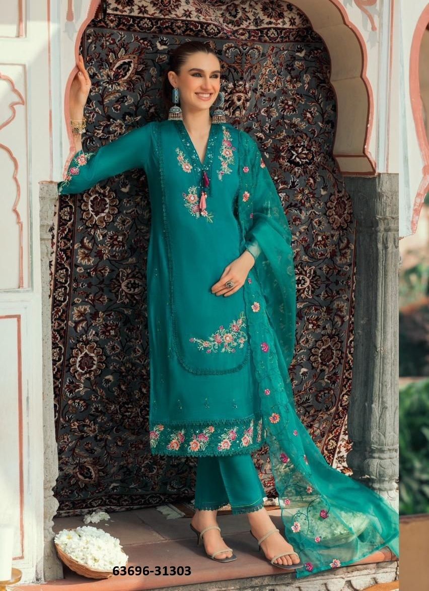 LEYLA - Catalog # 63696 (Set of 4 Readymade Salwar Suits) by Lady Leela LEYLA - Catalog # 63696 (Set of 4 Readymade Salwar Suits) by Lady Leela