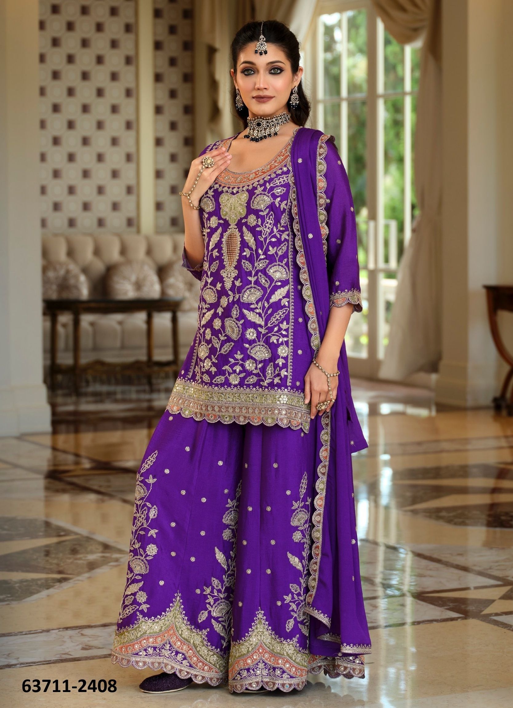 ANOKHI - Catalog # 63711 (Set of 3 Readymade Salwar Suits) by Eba Lifestyle ANOKHI - Catalog # 63711 (Set of 3 Readymade Salwar Suits) by Eba Lifestyle