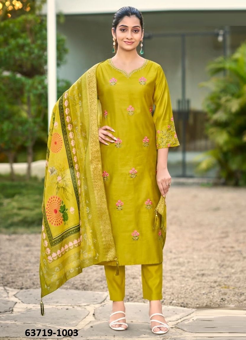 HIMANI - Catalog # 63719 (Set of 6 Readymade Salwar Suits) by Woodee Ahmedabad HIMANI - Catalog # 63719 (Set of 6 Readymade Salwar Suits) by Woodee Ahmedabad