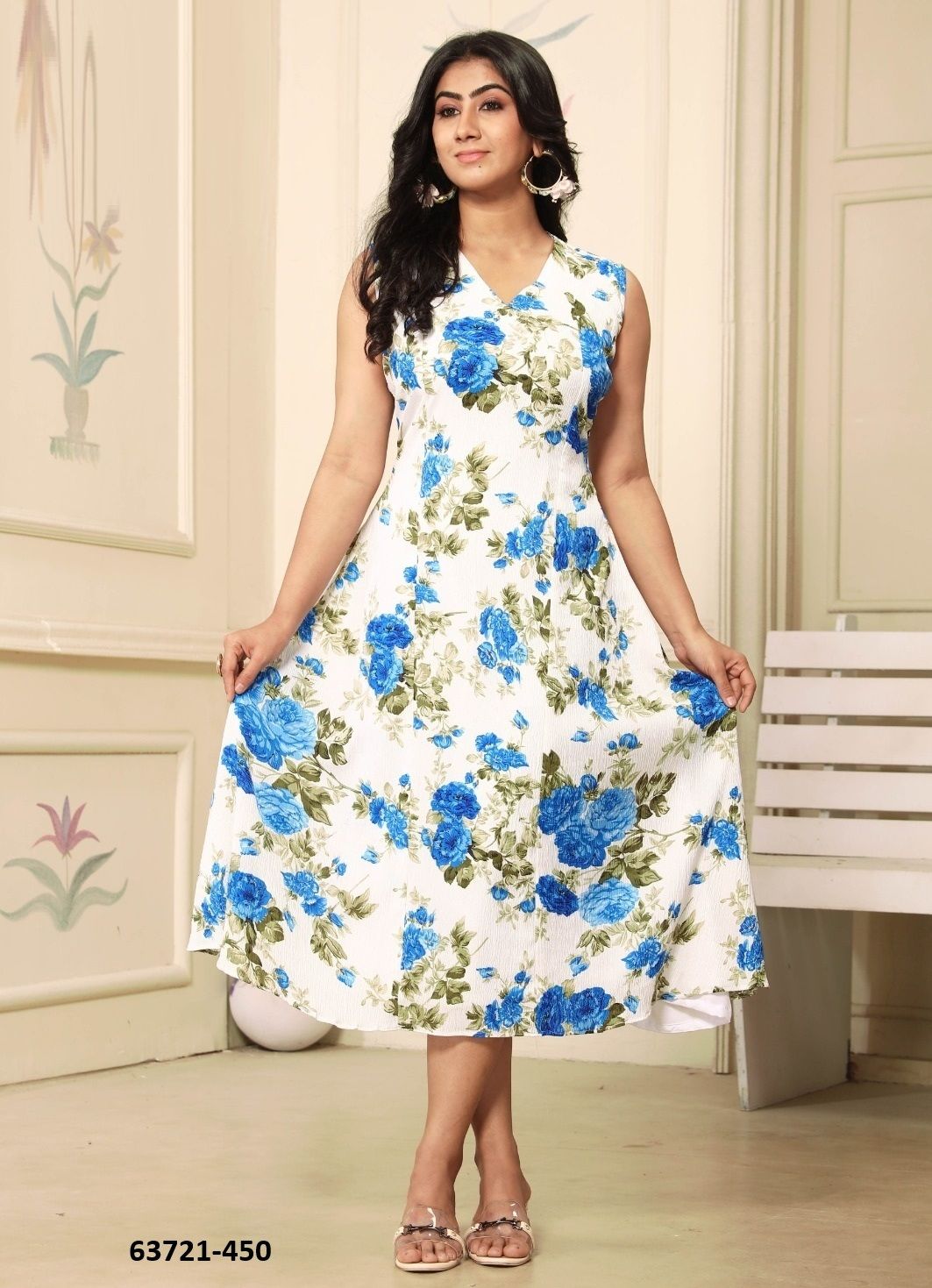 MAULASRI - Catalog # 63721 (Set of 3 Readymade Women's Kurtis / Tops) by Chansi Trendz MAULASRI - Catalog # 63721 (Set of 3 Readymade Women's Kurtis / Tops) by Chansi Trendz