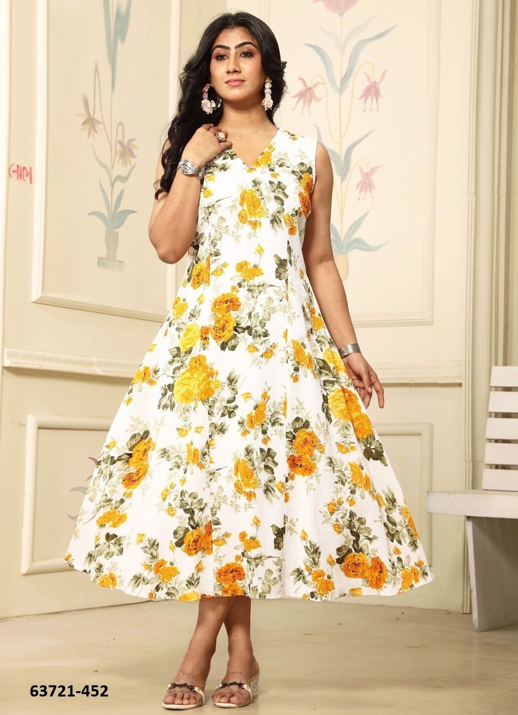 MAULASRI - Catalog # 63721 (Set of 3 Readymade Women's Kurtis / Tops) by Chansi Trendz MAULASRI - Catalog # 63721 (Set of 3 Readymade Women's Kurtis / Tops) by Chansi Trendz