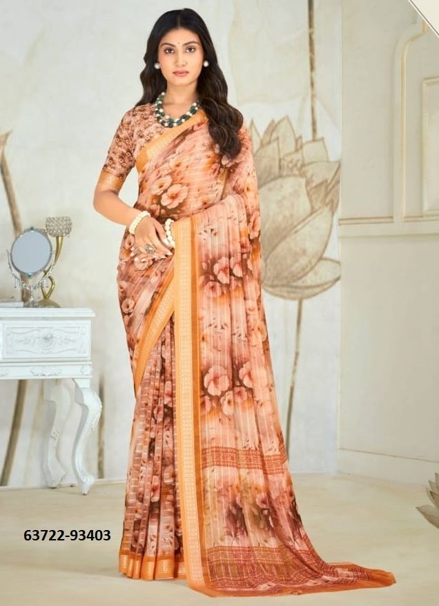 MAHIMA 2 - Catalog # 63722 (Set of 12 Sarees) by Vipul Fashions
