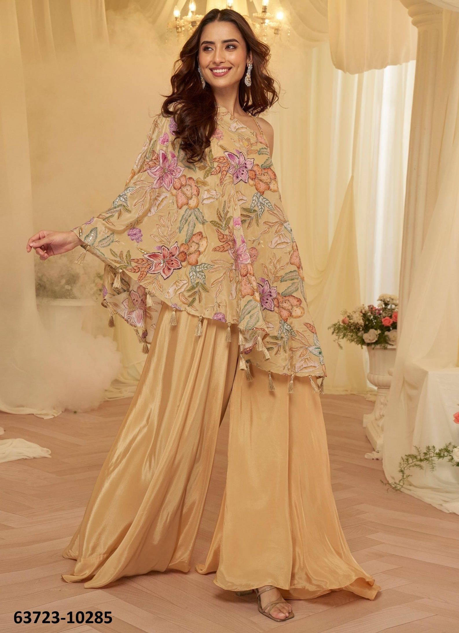 TAMANNA - Catalog # 63723 (Set of 4 Tops With Bottoms) by Sayuri Designer TAMANNA - Catalog # 63723 (Set of 4 Tops With Bottoms) by Sayuri Designer