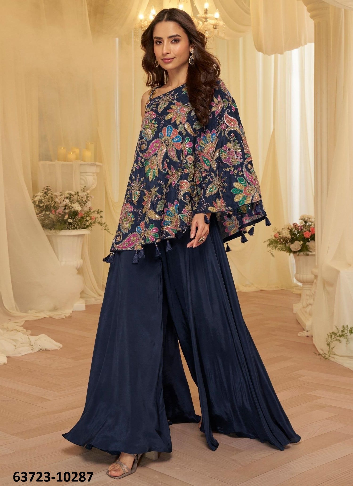 TAMANNA - Catalog # 63723 (Set of 4 Tops With Bottoms) by Sayuri Designer TAMANNA - Catalog # 63723 (Set of 4 Tops With Bottoms) by Sayuri Designer