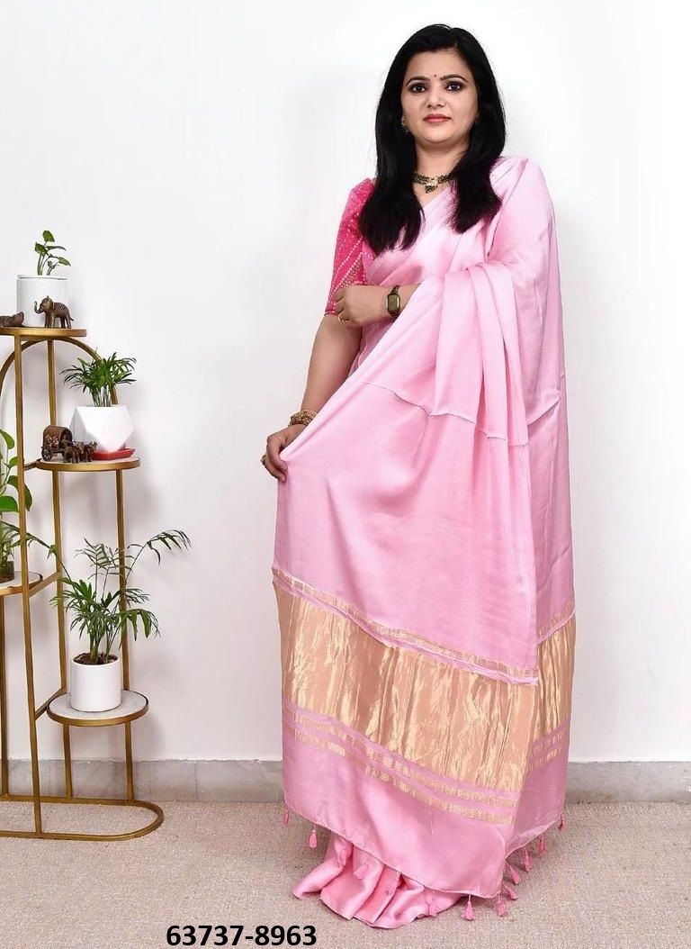 MODAL SATIN ON GAJJI SILK - Catalog # 63737 (Set of 14 Sarees) by Semad Styles MODAL SATIN ON GAJJI SILK - Catalog # 63737 (Set of 14 Sarees) by Semad Styles