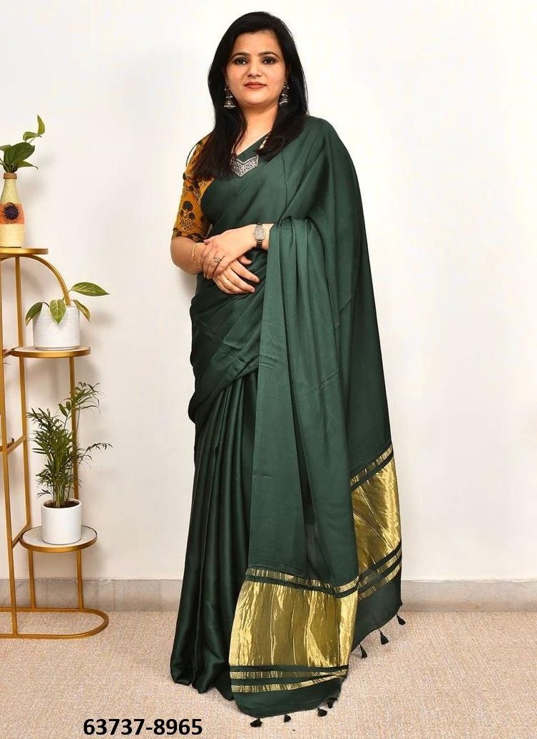 MODAL SATIN ON GAJJI SILK - Catalog # 63737 (Set of 14 Sarees) by Semad Styles MODAL SATIN ON GAJJI SILK - Catalog # 63737 (Set of 14 Sarees) by Semad Styles