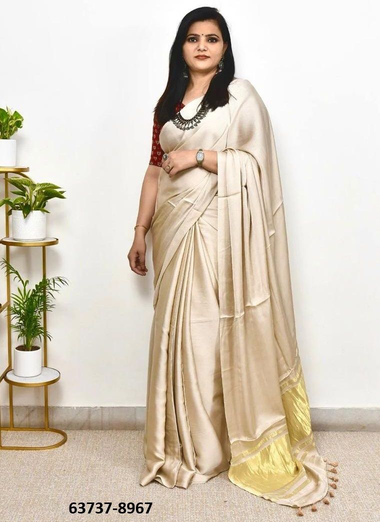 MODAL SATIN ON GAJJI SILK - Catalog # 63737 (Set of 14 Sarees) by Semad Styles MODAL SATIN ON GAJJI SILK - Catalog # 63737 (Set of 14 Sarees) by Semad Styles