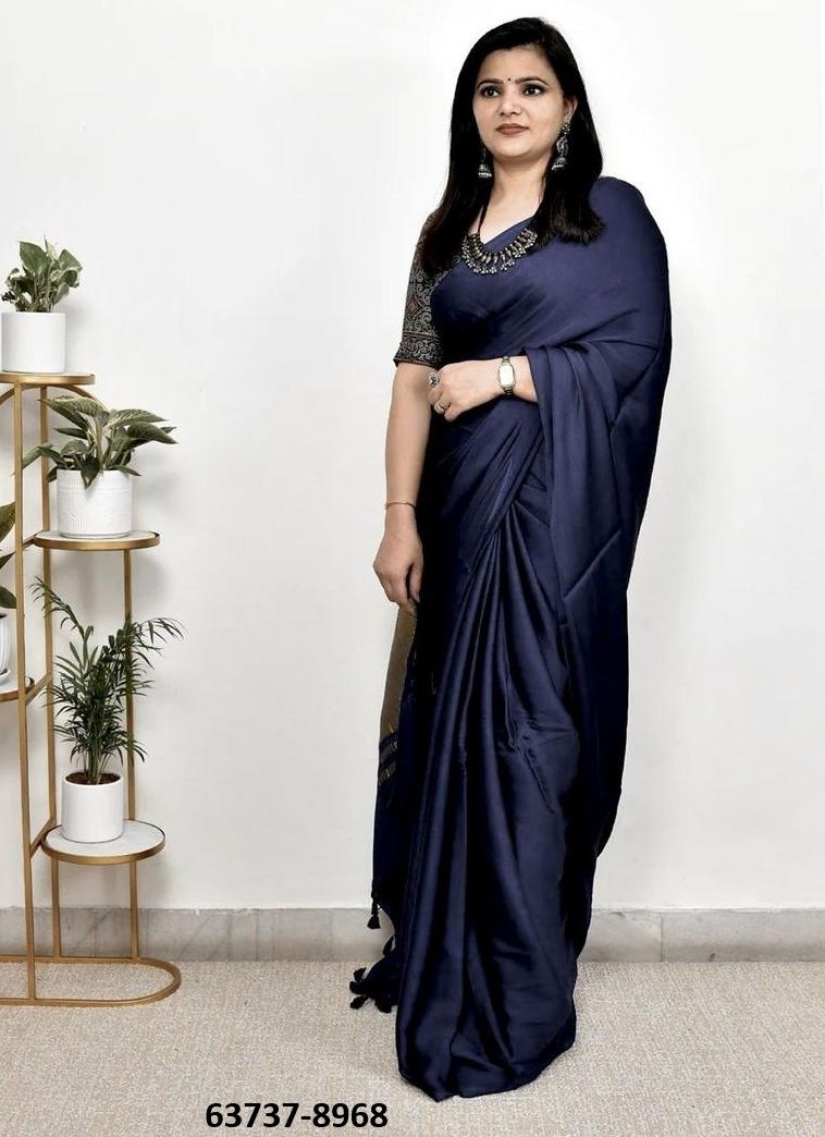 MODAL SATIN ON GAJJI SILK - Catalog # 63737 (Set of 14 Sarees) by Semad Styles MODAL SATIN ON GAJJI SILK - Catalog # 63737 (Set of 14 Sarees) by Semad Styles
