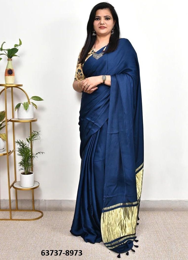 MODAL SATIN ON GAJJI SILK - Catalog # 63737 (Set of 14 Sarees) by Semad Styles MODAL SATIN ON GAJJI SILK - Catalog # 63737 (Set of 14 Sarees) by Semad Styles