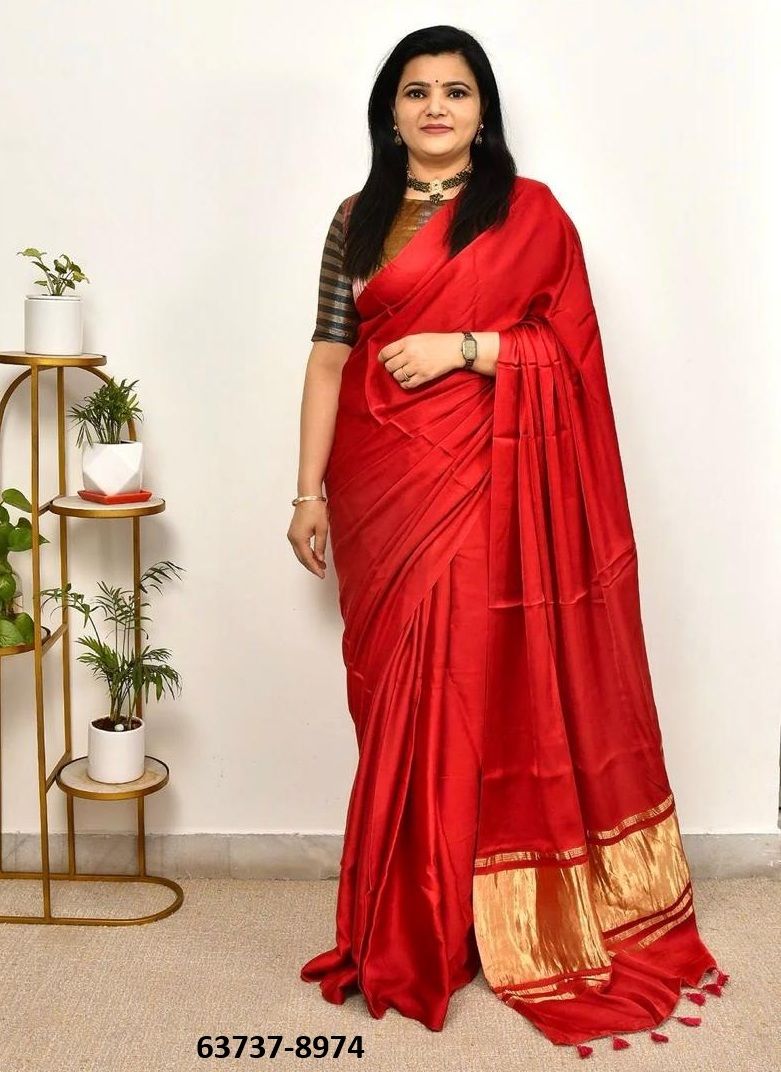 MODAL SATIN ON GAJJI SILK - Catalog # 63737 (Set of 14 Sarees) by Semad Styles MODAL SATIN ON GAJJI SILK - Catalog # 63737 (Set of 14 Sarees) by Semad Styles