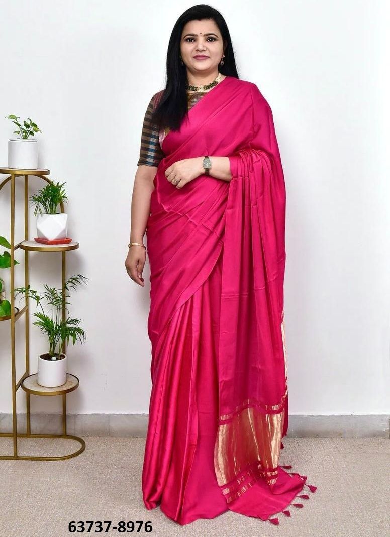 MODAL SATIN ON GAJJI SILK - Catalog # 63737 (Set of 14 Sarees) by Semad Styles MODAL SATIN ON GAJJI SILK - Catalog # 63737 (Set of 14 Sarees) by Semad Styles