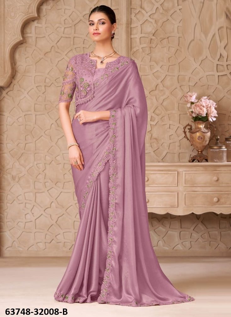 COLORS OF 32008 - Catalog # 63748 (Set of 6 Sarees) by The Fashion Hub