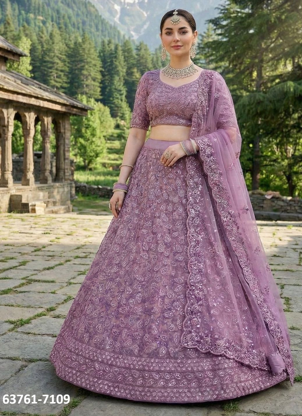 SUMMER 2026 - Catalog # 63761 (Set of 2 Semi-Stitched Lehengas) by Komal Pret SUMMER 2026 - Catalog # 63761 (Set of 2 Semi-Stitched Lehengas) by Komal Pret