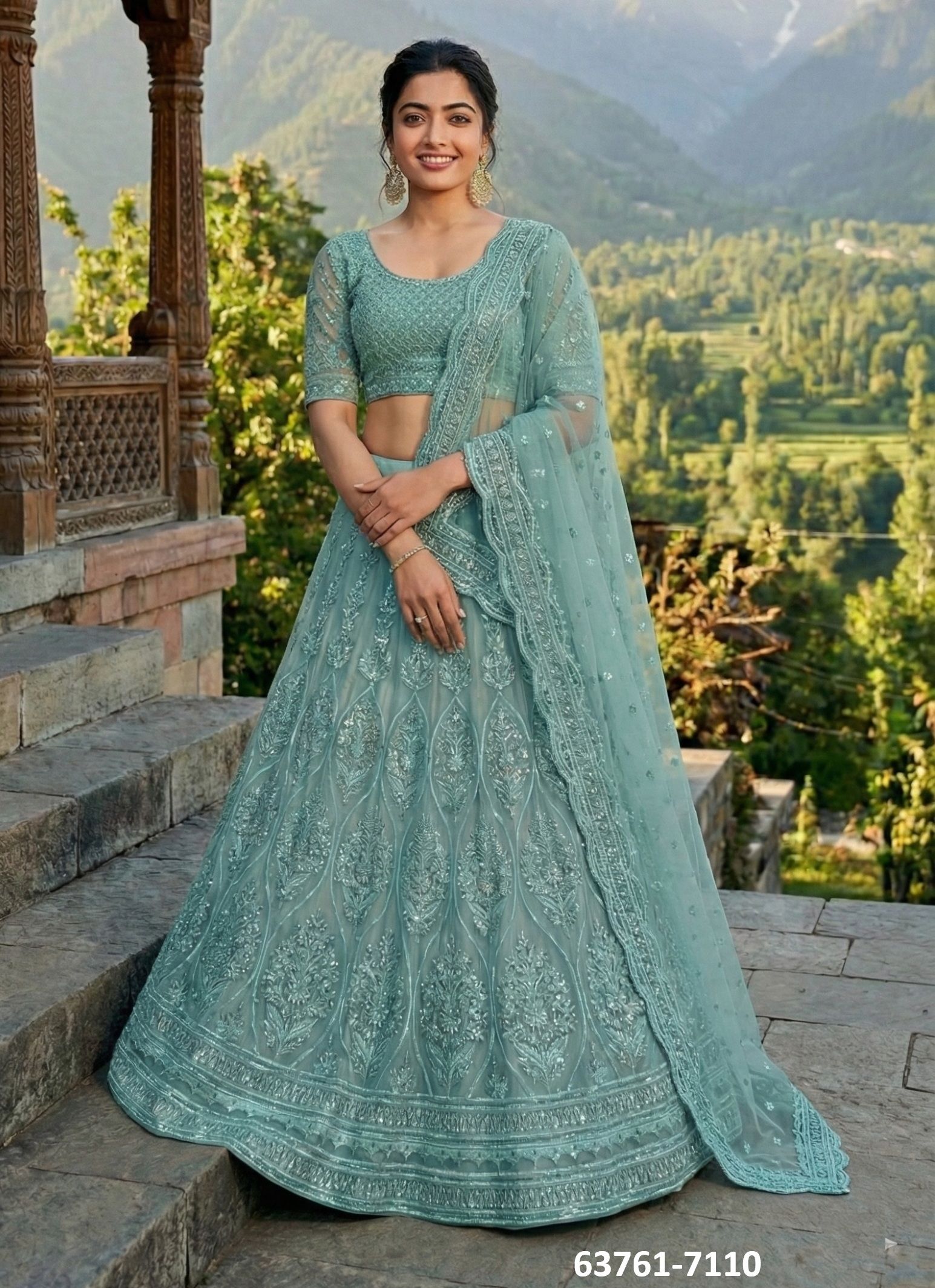 SUMMER 2026 - Catalog # 63761 (Set of 2 Semi-Stitched Lehengas) by Komal Pret SUMMER 2026 - Catalog # 63761 (Set of 2 Semi-Stitched Lehengas) by Komal Pret