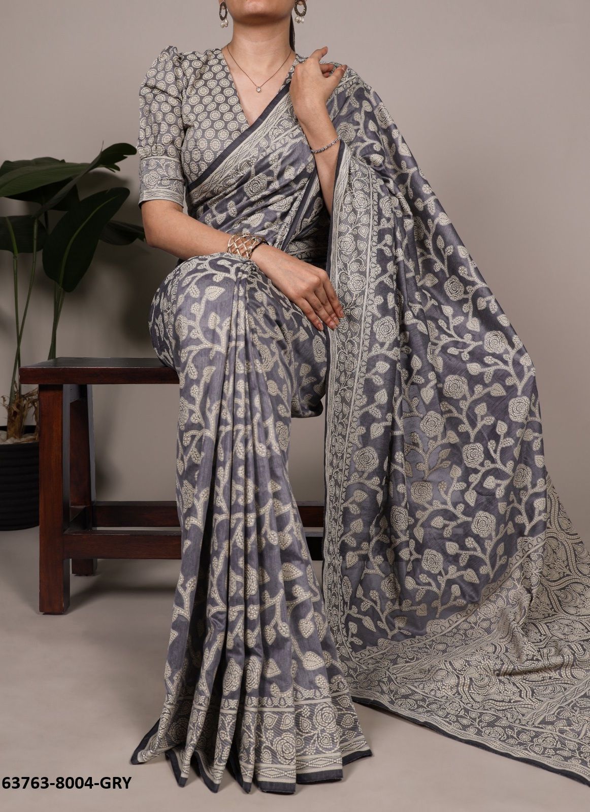 SERIES 8004 - Catalog # 63763 (Set of 6 Sarees) by Semad Styles SERIES 8004 - Catalog # 63763 (Set of 6 Sarees) by Semad Styles