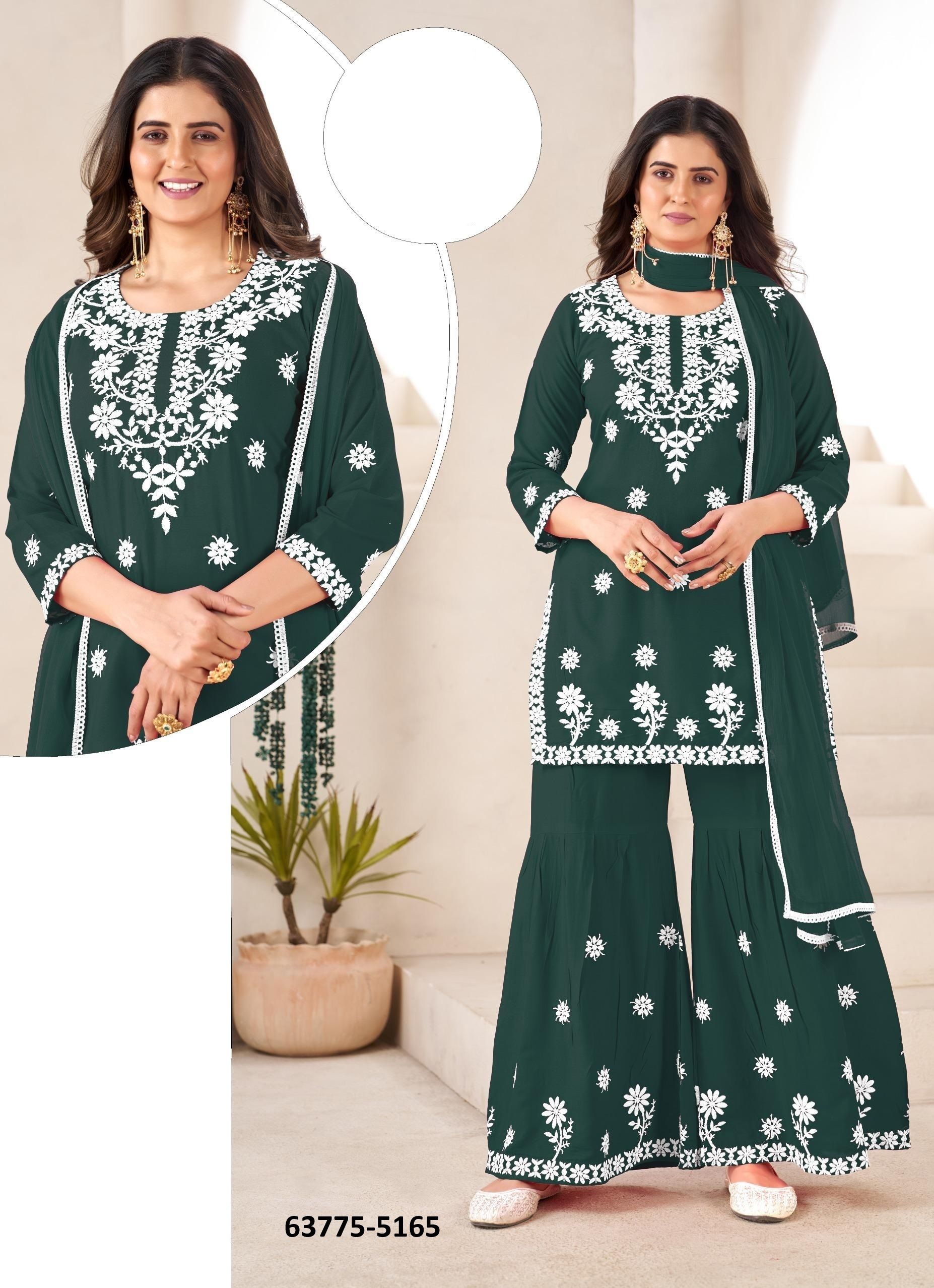 HEENAZ 3 - Catalog # 63775 (Set of 4 Readymade Salwar Suits) by Blue Hills HEENAZ 3 - Catalog # 63775 (Set of 4 Readymade Salwar Suits) by Blue Hills