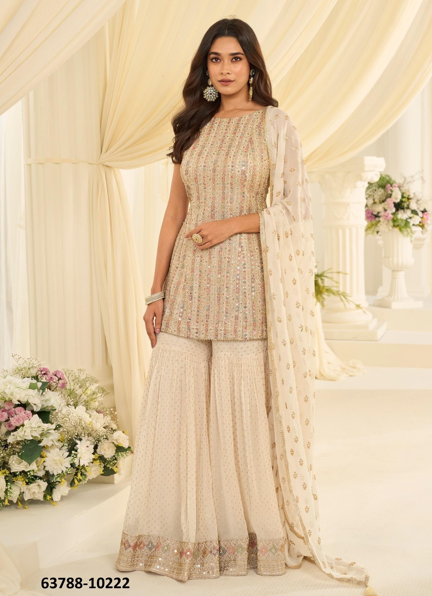 VANYA - Catalog # 63788 (Set of 3 Readymade Salwar Suits) by Sayuri Designer
