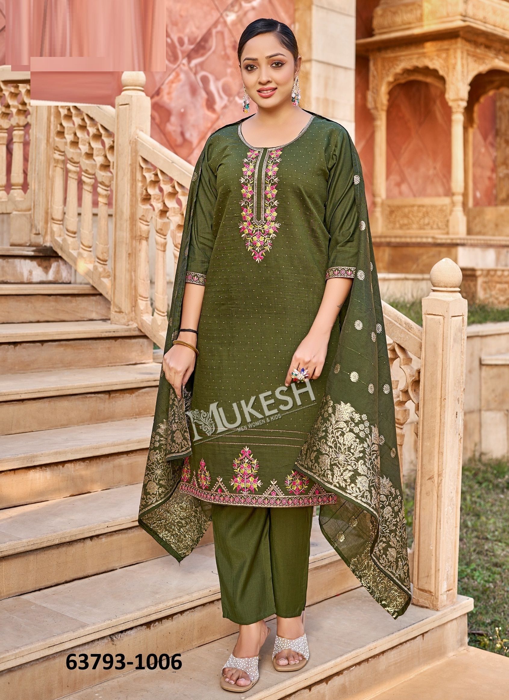 ARISSA - Catalog # 63793 (Set of 8 Readymade Salwar Suits) by Mukesh ARISSA - Catalog # 63793 (Set of 8 Readymade Salwar Suits) by Mukesh