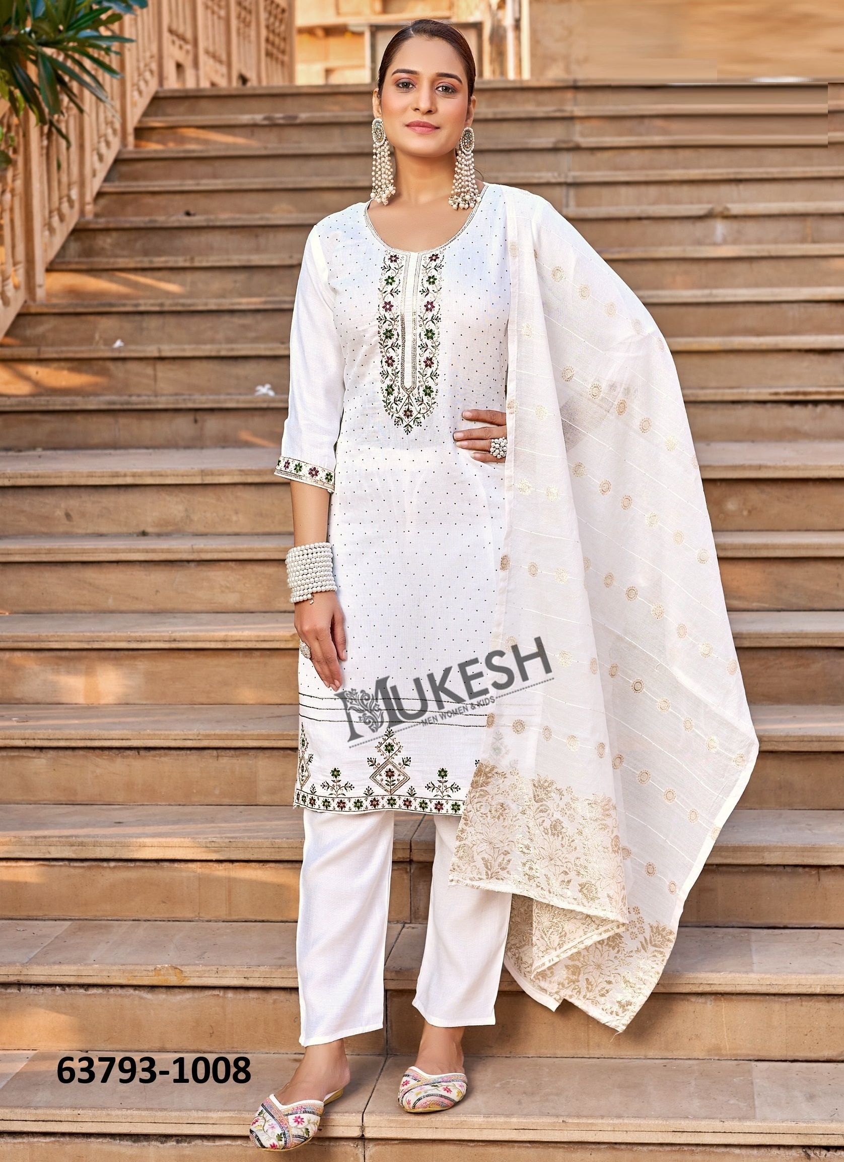 ARISSA - Catalog # 63793 (Set of 8 Readymade Salwar Suits) by Mukesh ARISSA - Catalog # 63793 (Set of 8 Readymade Salwar Suits) by Mukesh