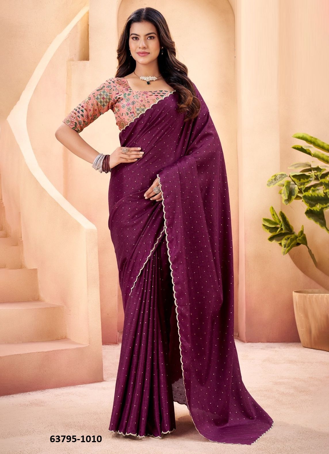 SIYANA - Catalog # 63795 (Set of 10 Sarees) by SR Sarees