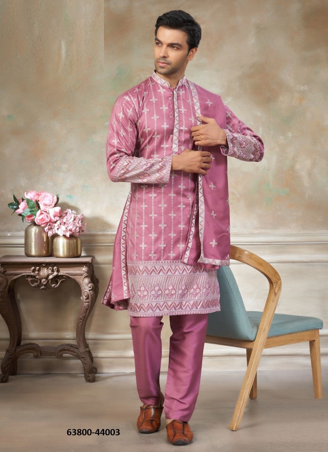 VOLUME 44 - Catalog # 63800 (Set of 6 Men's Ethnic Wear) by Tentmen Clothing