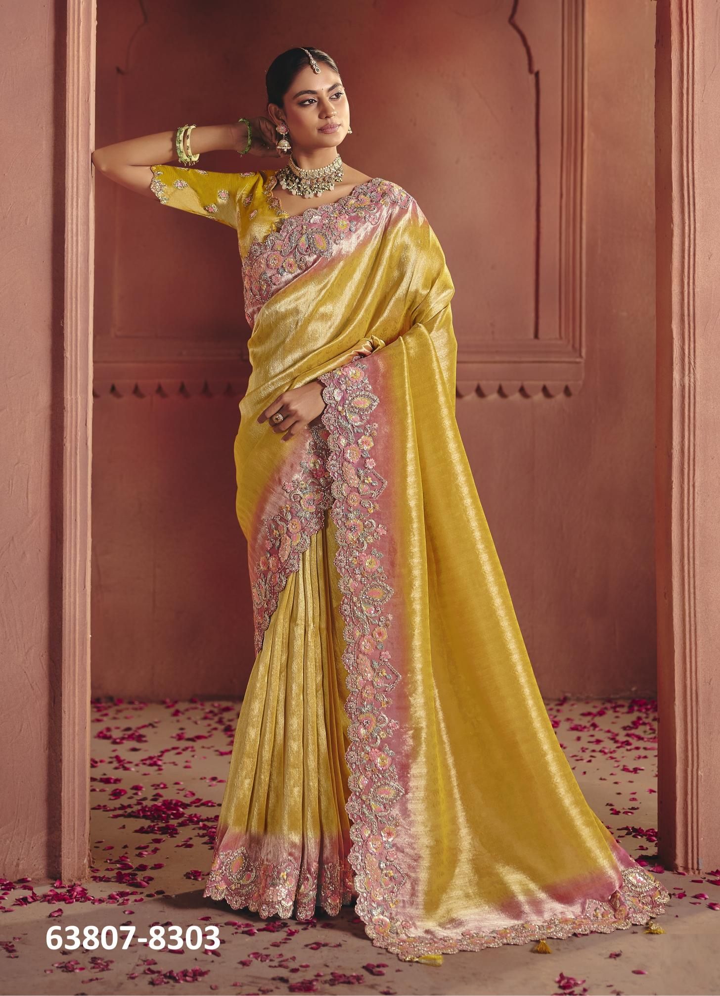 ANAARA 8300 - Catalog # 63807 (Set of 12 Sarees) by Tathastu ANAARA 8300 - Catalog # 63807 (Set of 12 Sarees) by Tathastu
