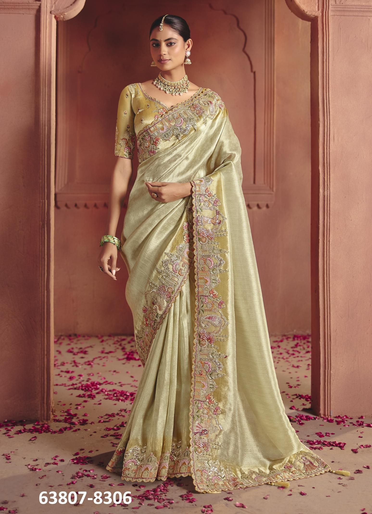 ANAARA 8300 - Catalog # 63807 (Set of 12 Sarees) by Tathastu ANAARA 8300 - Catalog # 63807 (Set of 12 Sarees) by Tathastu