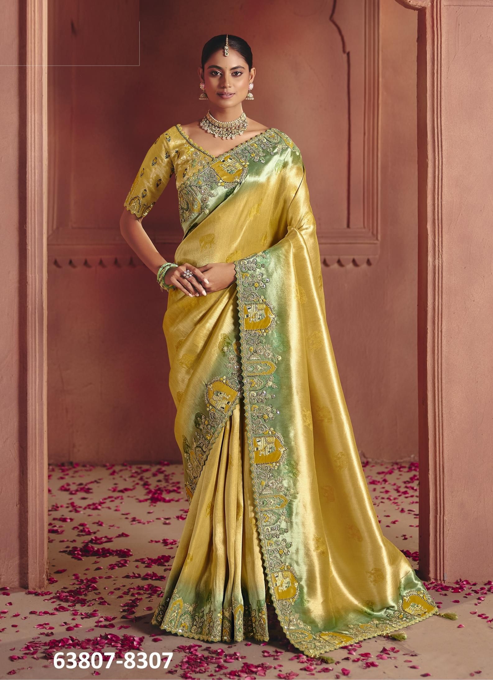 ANAARA 8300 - Catalog # 63807 (Set of 12 Sarees) by Tathastu ANAARA 8300 - Catalog # 63807 (Set of 12 Sarees) by Tathastu