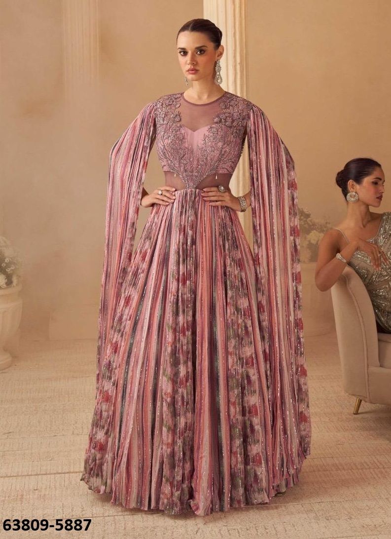 AAROHI - Catalog # 63809 (Set of 3 Indo-Western Outfits) by Sayuri Designer AAROHI - Catalog # 63809 (Set of 3 Indo-Western Outfits) by Sayuri Designer