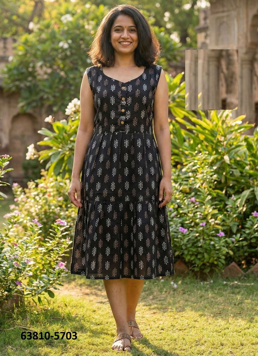 MIDI MAXI - Catalog # 63810 (Set of 7 Readymade Women's Kurtis / Tops) by Tentmen Clothing