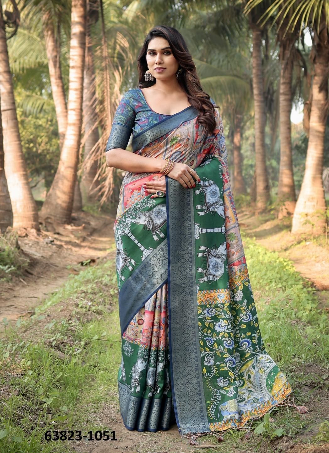 VARSHA 1051 - Catalog # 63823 (Set of 10 Sarees) by Semad Styles VARSHA 1051 - Catalog # 63823 (Set of 10 Sarees) by Semad Styles