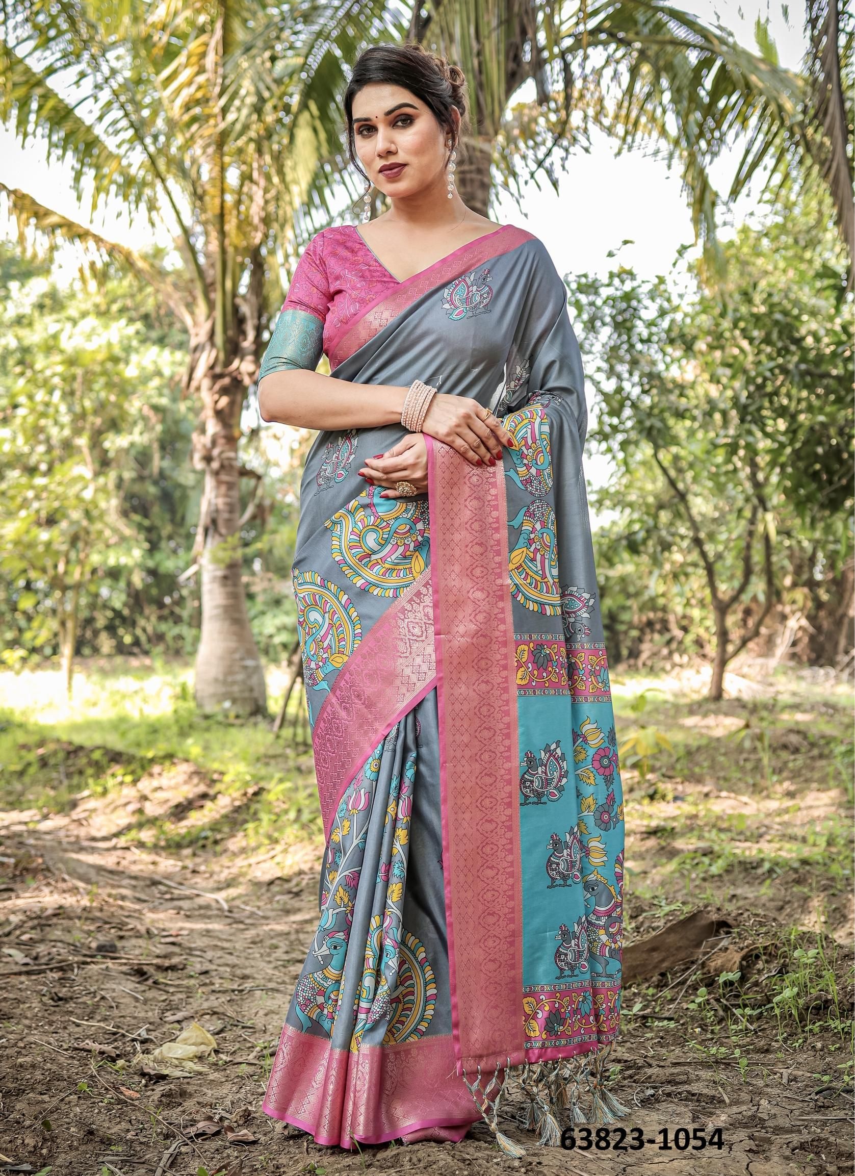 VARSHA 1051 - Catalog # 63823 (Set of 10 Sarees) by Semad Styles VARSHA 1051 - Catalog # 63823 (Set of 10 Sarees) by Semad Styles