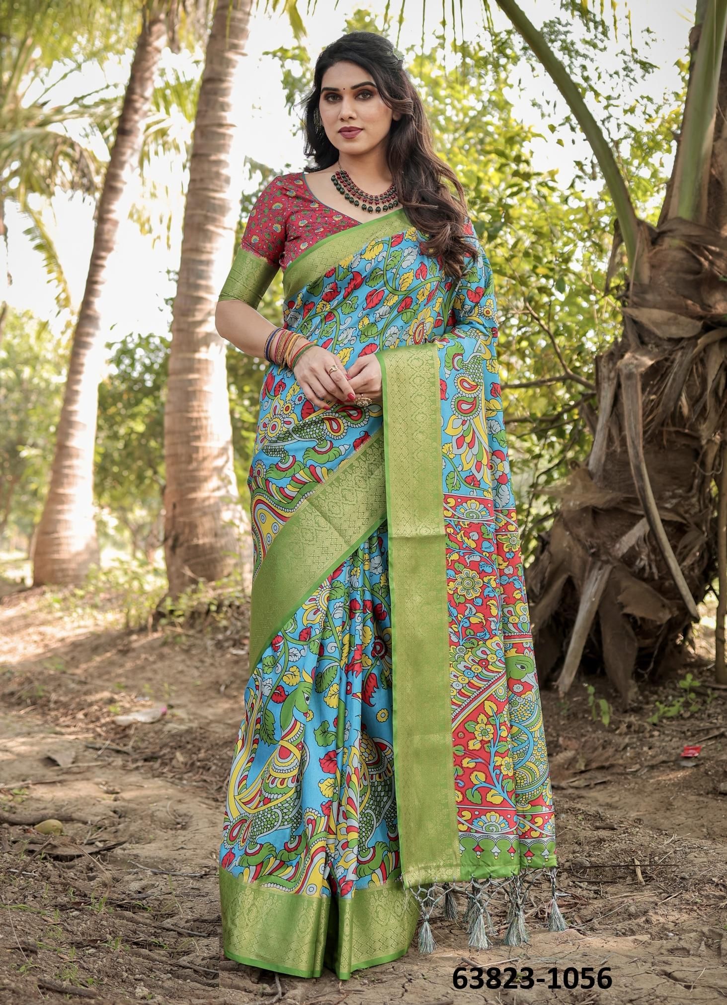 VARSHA 1051 - Catalog # 63823 (Set of 10 Sarees) by Semad Styles VARSHA 1051 - Catalog # 63823 (Set of 10 Sarees) by Semad Styles