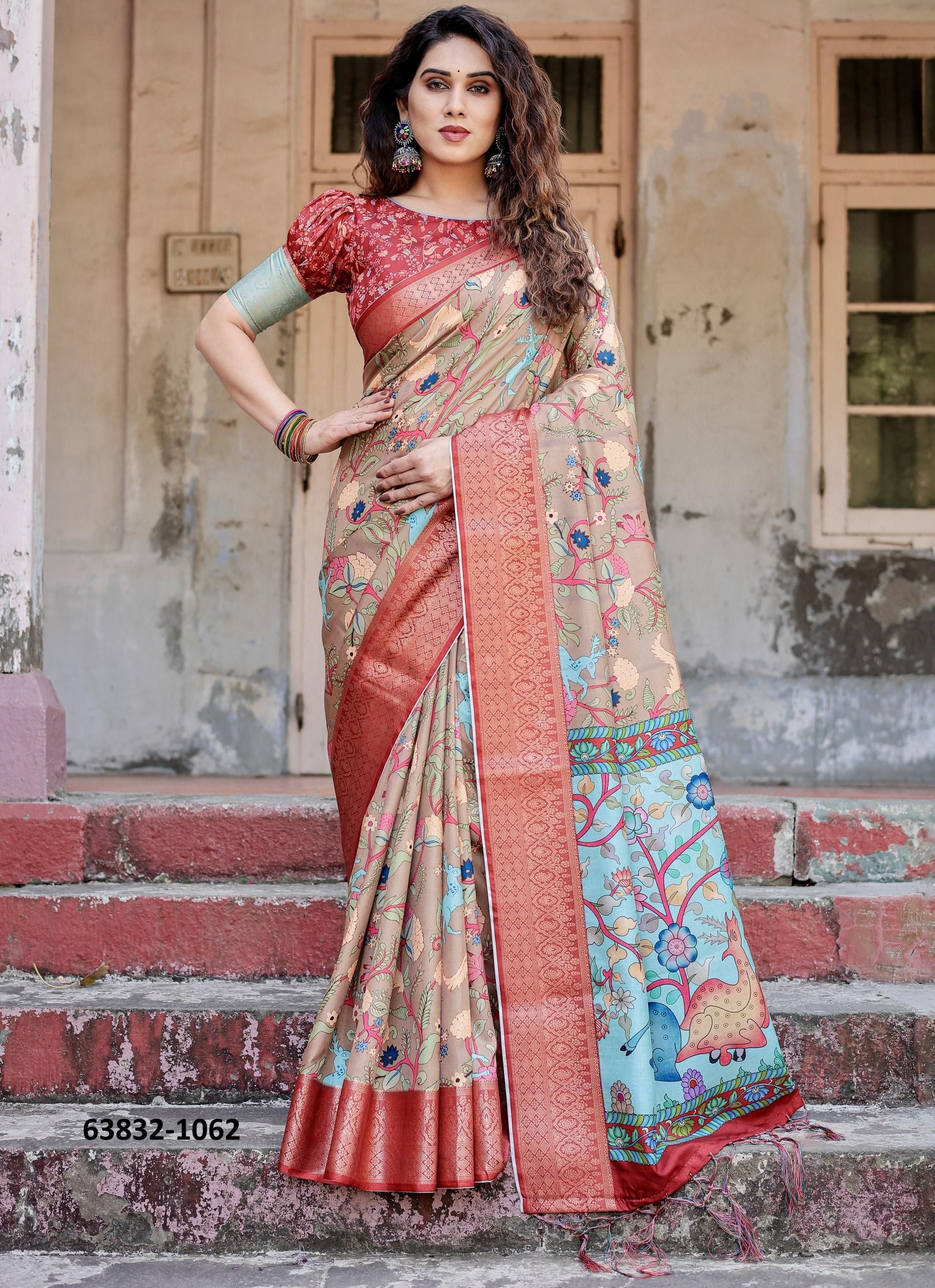 VARSHA 1061 - Catalog # 63832 (Set of 10 Sarees) by Semad Styles VARSHA 1061 - Catalog # 63832 (Set of 10 Sarees) by Semad Styles
