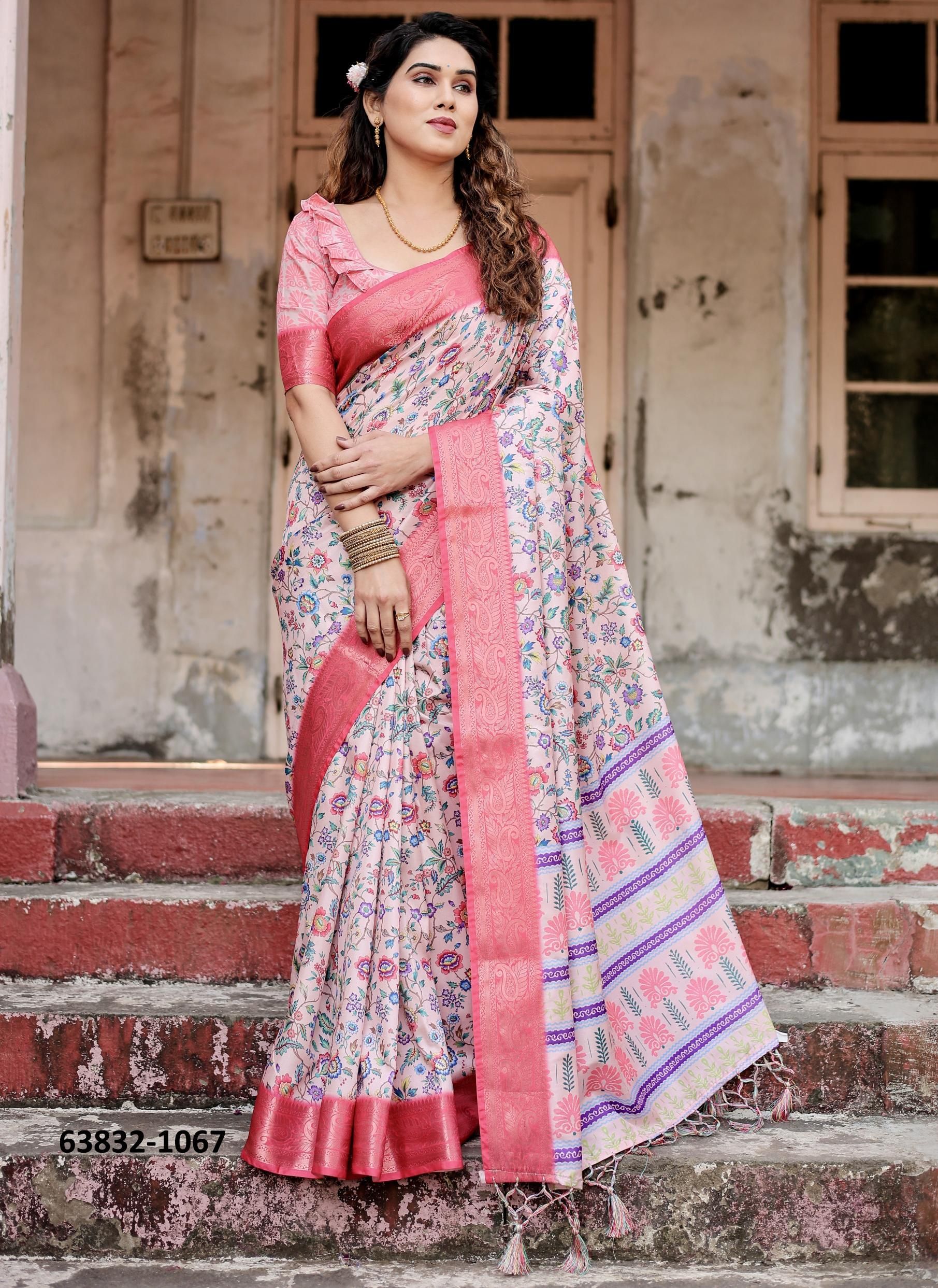 VARSHA 1061 - Catalog # 63832 (Set of 10 Sarees) by Semad Styles VARSHA 1061 - Catalog # 63832 (Set of 10 Sarees) by Semad Styles