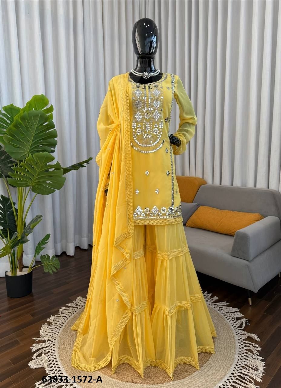 SERIES 1572 - Catalog # 63833 (Set of 3 Readymade Salwar Suits) by Amdavadi Fashion SERIES 1572 - Catalog # 63833 (Set of 3 Readymade Salwar Suits) by Amdavadi Fashion