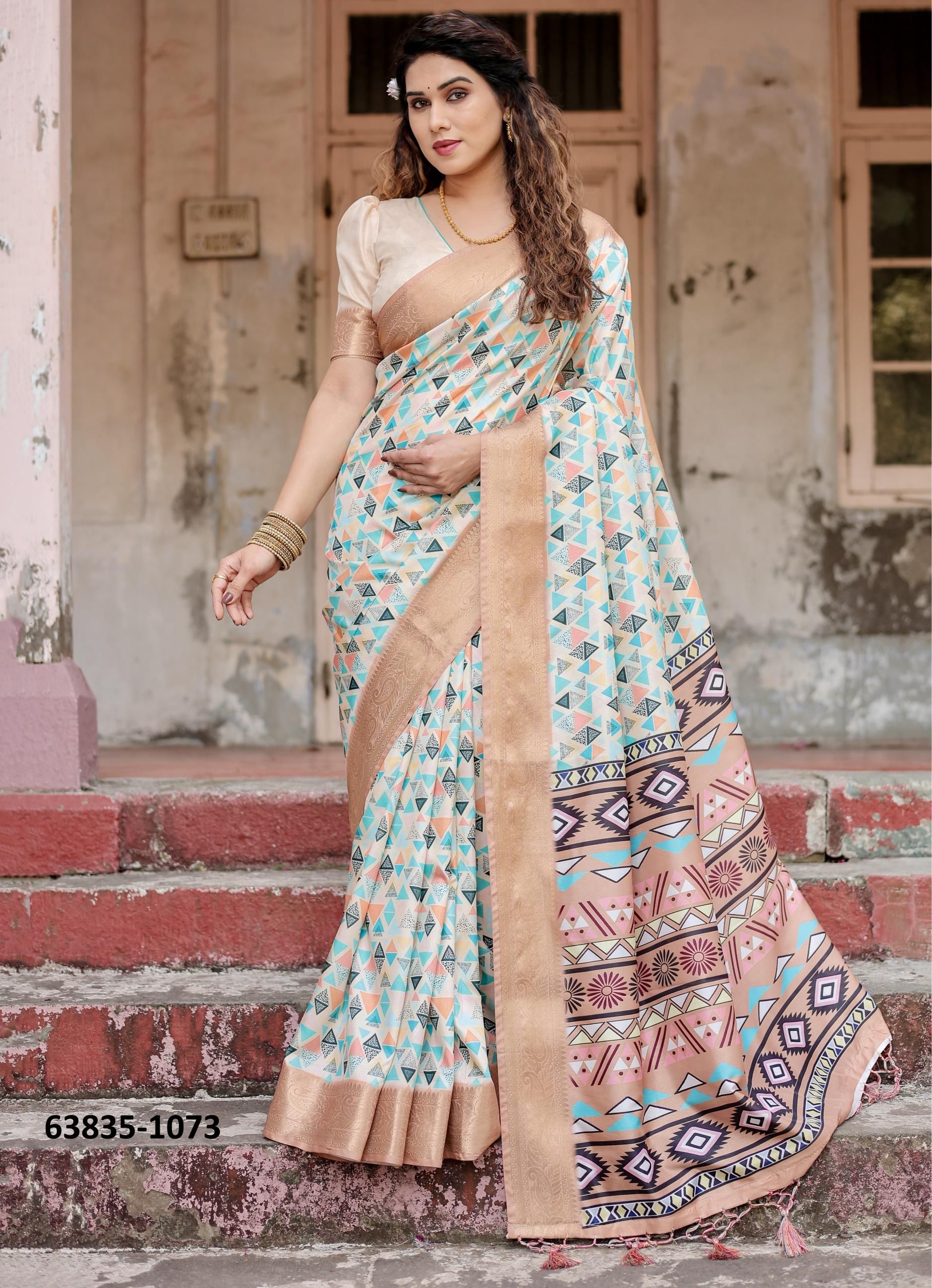 VARSHA 1071 - Catalog # 63835 (Set of 10 Sarees) by Semad Styles VARSHA 1071 - Catalog # 63835 (Set of 10 Sarees) by Semad Styles